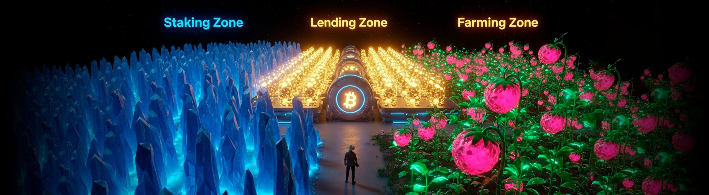 Как работают стейкинг, фарминг и лендинг, за счёт чего формируется доходность и какие риски скрывают разные способы пассивного дохода в криптовалюте.