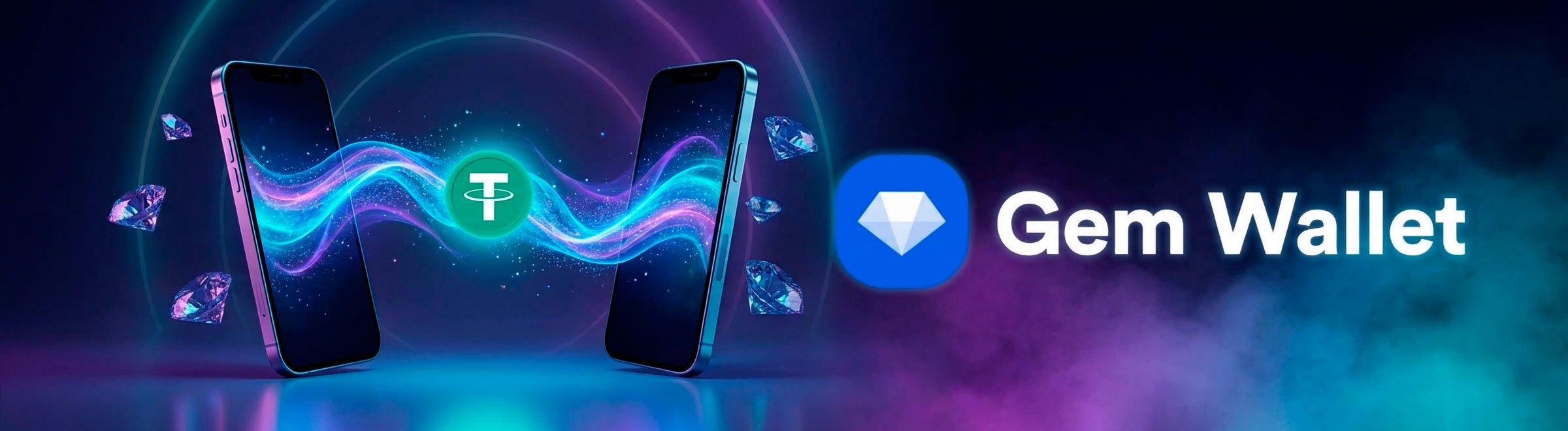 Как работать с USDT TRC-20 в GemWallet: где найти токен, как принимать и отправлять переводы и что важно знать о сети TRON.