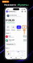 Главный экран кошелька Trust Wallet с кнопкой покупки криптовалюты.
