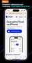 Официальная страница загрузки Trust Wallet в браузере Safari на iPhone.