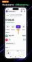 Кнопка «Обменять» (Swap) на главном экране криптовалютного кошелька Trust Wallet
