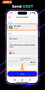 Transaction confirmation screen for sending 100 USDT on the TRON network via the Trust Wallet app.