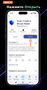 Открытие успешно установленного криптокошелька Trust Wallet из магазина Google Play.