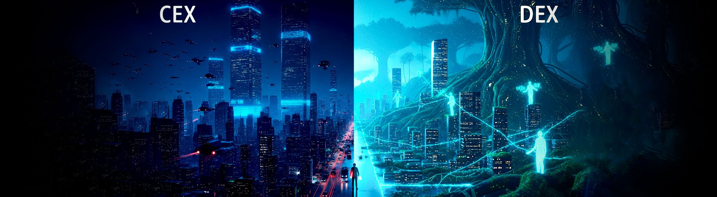 Что выбрать: CEX с поддержкой и фиатом или DEX с автономией и полным контролем над активами? Разбираемся, как устроены обе модели, где комиссии ниже и как совмещать их в одной стратегии.