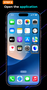 The icon of the successfully installed Trust Wallet app on the iPhone home screen.