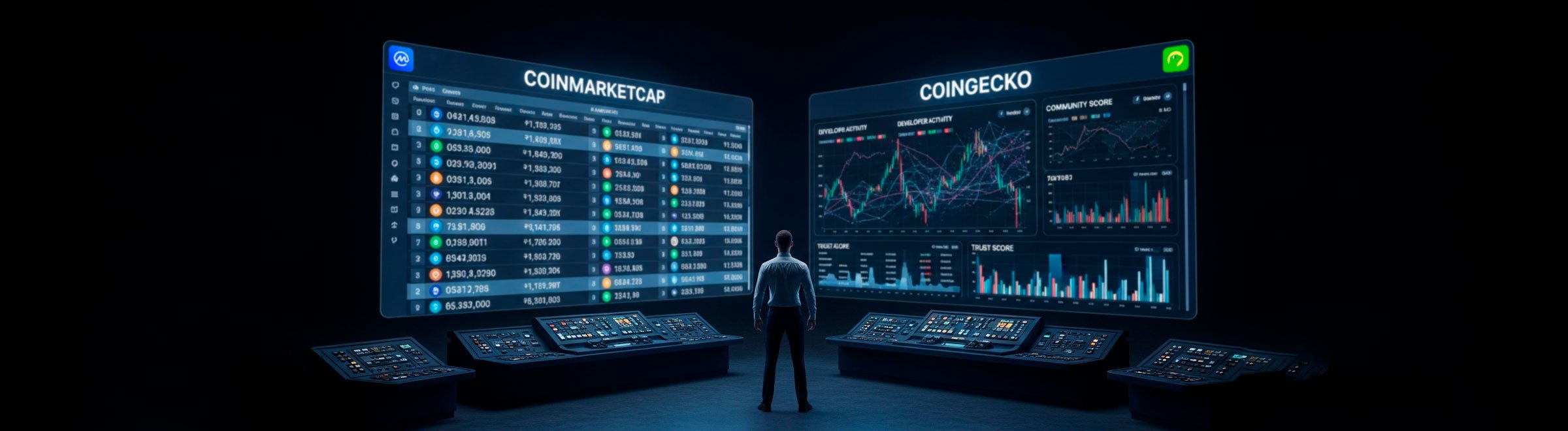 CoinMarketCap и CoinGecko: отличие, ключевые метрики, анализ капитализации и объёмов. Гайд для тех, кто хочет понимать рынок.