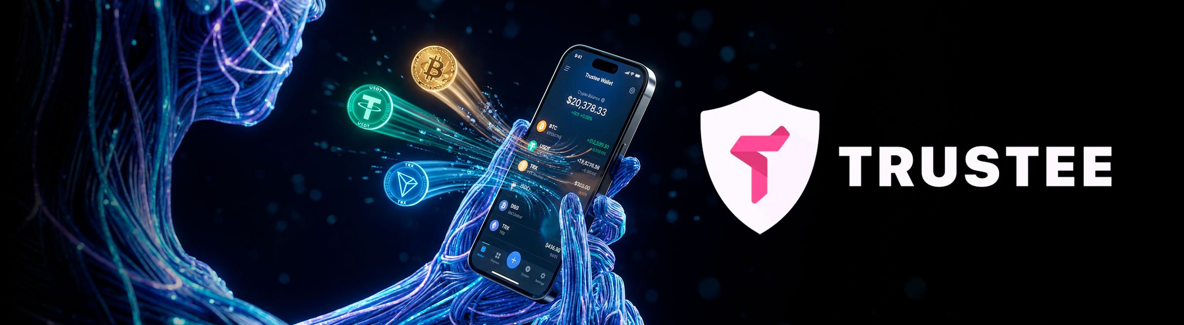 Полный обзор Trustee Wallet: поддерживаемые сети, безопасность, комиссии TRON, стейкинг, кэшбек и Web3. Плюсы, минусы и советы по оптимизации USDT TRC-20.