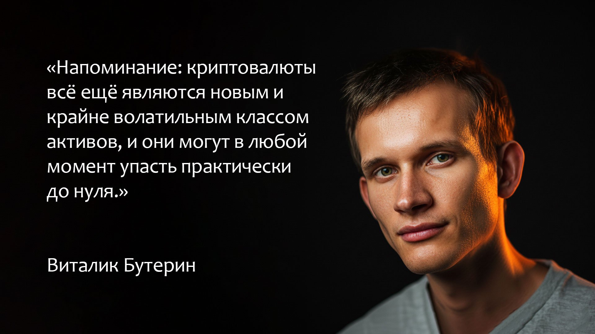 Цитата Виталика Бутерина о будущем Ethereum, децентрализации и развитии Web3.