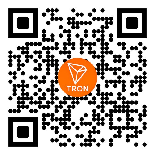 QR-code кошелька для оплаты покупки TRX TRON