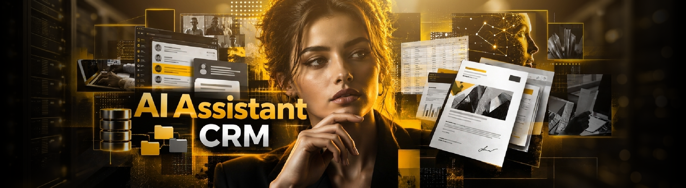 An AI assistant analyzes customer conversations and CRM data to generate personalized reply drafts in seconds. The manager reviews and approves each response before sending.