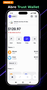 Pantalla principal de la billetera Trust Wallet para agregar tokens