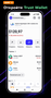 Главный экран криптокошелька Trust Wallet с балансом