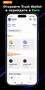 Главный экран Trust Wallet, переход в раздел Earn для стейкинга криптовалют
