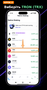 Вибір криптовалюти TRON (TRX) у списку нативного стейкінгу гаманця