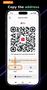 Button to copy the USDT receiving address on the TRON network inside Trust Wallet