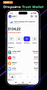 Главный экран криптокошелька Trust Wallet с балансом активов