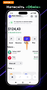 Кнопка «Обміняти» (Swap) на головному екрані криптовалютного гаманця Trust Wallet