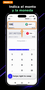 Ingreso del monto de USDT para convertir a monedas TRX a través del intercambiador integrado de Trust Wallet.