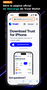 Página oficial de descarga de Trust Wallet en el navegador Safari en iPhone.