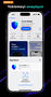 Face ID kullanarak iPhone'da Trust Wallet uygulaması kurulumunun onaylanması.