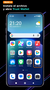 Icono de la aplicación Trust Wallet instalada con éxito en la pantalla de inicio del teléfono inteligente Android.