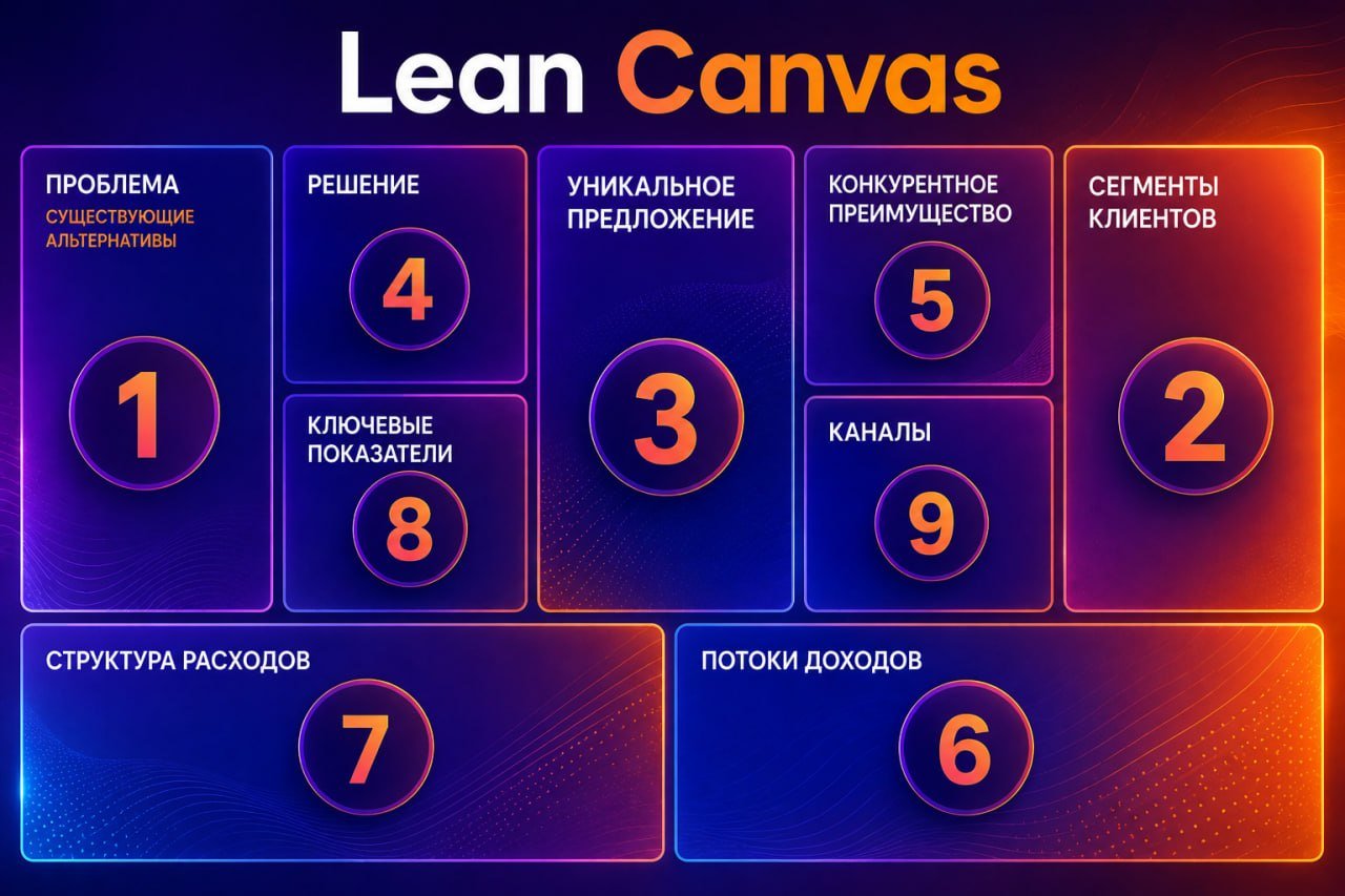 Lean Canvas.