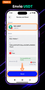 Pantalla de confirmación de la transacción para enviar 100 USDT en la red TRON a través de la aplicación Trust Wallet.