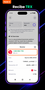 Detalles de la transacción entrante con la acreditación exitosa de las monedas TRX recibidas en el saldo de la billetera.