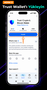 Yeni bir akıllı telefona resmi Trust Wallet kripto uygulamasını yükleme