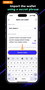 Entering the secret seed phrase to restore access to the Trust Wallet crypto wallet