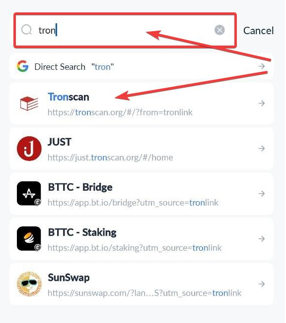 tronscan